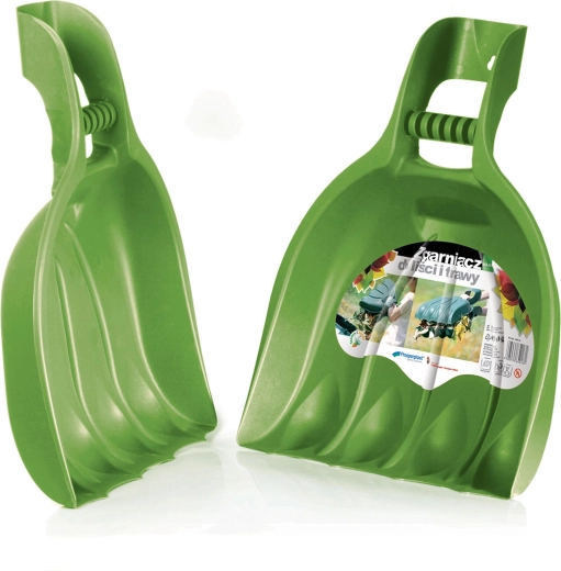 Ręczne grabie ogrodowe BEAR PAW – oliwkowe łopatki do liści Prosperplast