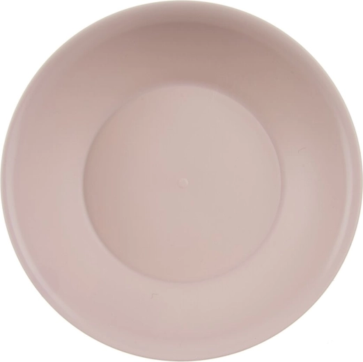 Głęboki talerz plastikowy Sandy 18,5 cm w kolorze pudrowego różu