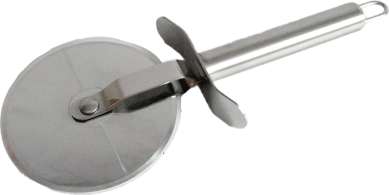 Nierdzewny nóż do pizzy (kółko)