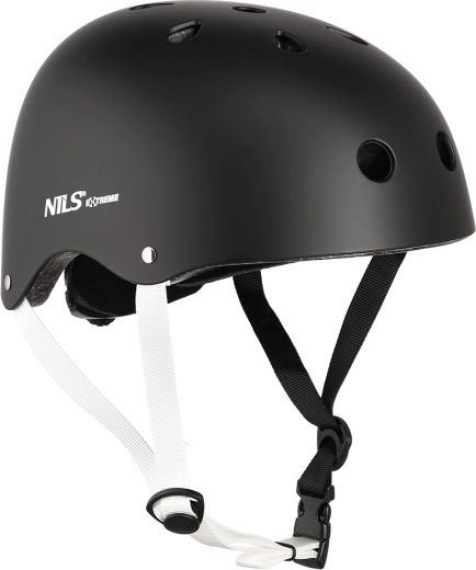 Kask NILS Extreme MTW001 – czarny kask freestyle – XS (48–52 cm)