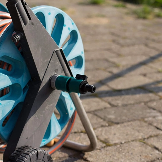 Szybkozłączka do węża ogrodowego z zaworem odcinającym