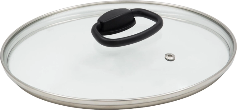 Szklana pokrywa SMART PLUS 22 cm z nylonowym składanym uchwytem