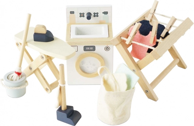 Le Toy Van meble do pralni do domku dla lalek