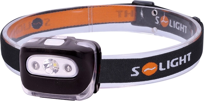 Solight LED latarka czołowa 3 W z czerwonym światłem na 3× AAA - 1 szt.