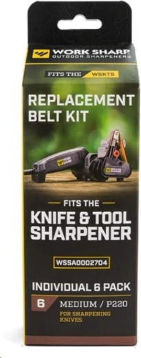 Work Sharp zapasowe pasy ścierne P220, zestaw 6 szt.