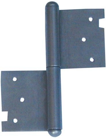 Zawias drzwiowy 120 mm prawy ocynk (10 szt.)