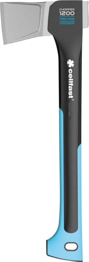 Siekiera rozłupująca ERGO 1200 g z trzonkiem z włókna szklanego CELLFAST