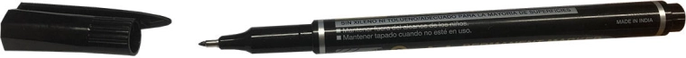 Permanentny marker LUXOR 100, czarny, 1–2 mm