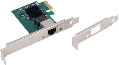 Karta sieciowa PCIe 2,5GbE RJ45 (PCI Express x1) z uchwytem low-profile