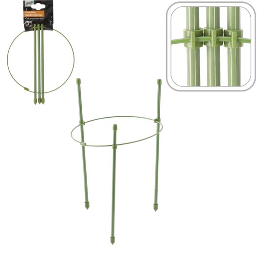 Okrągła podpórka do roślin 25 cm