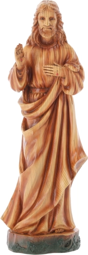 Dekoracyjna figura Jezusa z poliresinu 38 cm