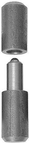 Zawias do przyspawania z kulką 65 × 16 mm