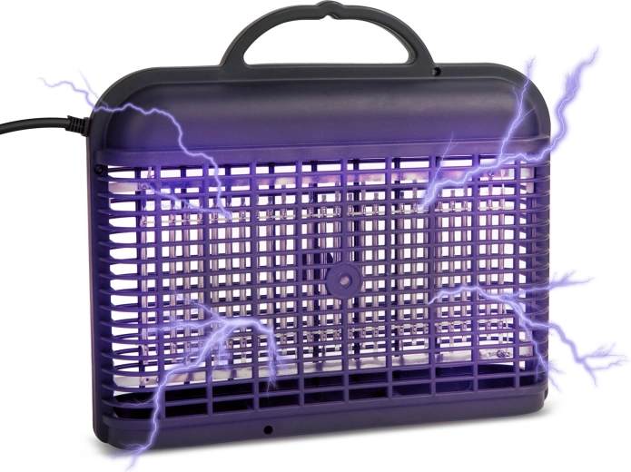 Wisząca czarna lampa owadobójcza UV 230 V