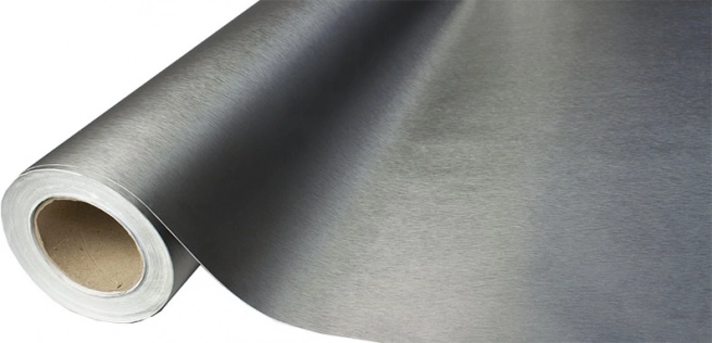 Termoplastyczna folia samoprzylepna grafitowa szczotkowana 1,52x30m