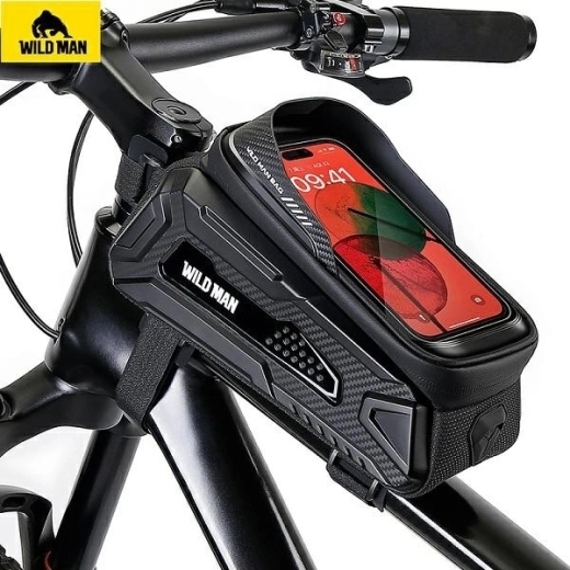 Wildman M M30 wodoodporna torba ramowa na rower 1 l czarna