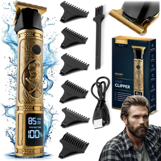 Złoty trymer do włosów i brody BERDSEN Barber Master