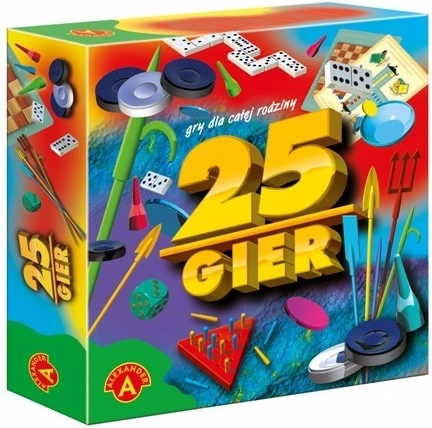 Alexander zestaw 25 gier dla całej rodziny 4+