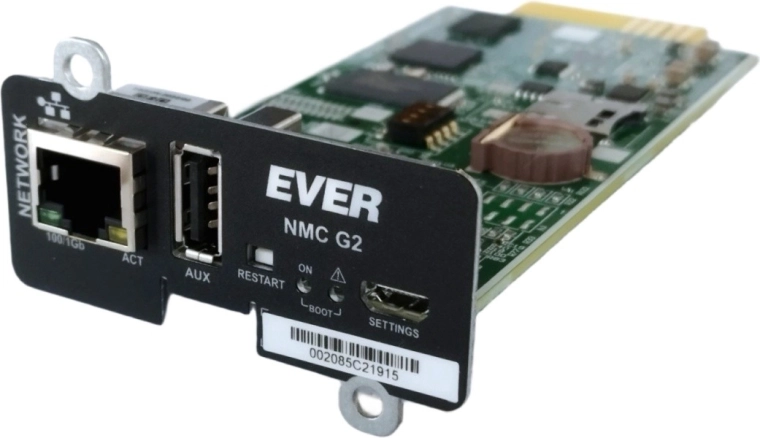 Karta sieciowa NMC G2 do UPS RT Pro 1–3K i RT Plus 6–10K