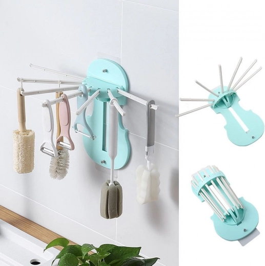 Haczyk do zawieszania akcesoriów kuchennych – niebieski