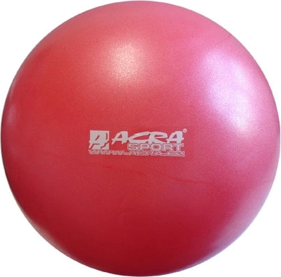 Acra piłka overball 30 cm metaliczna czerwona - 1 sztuka