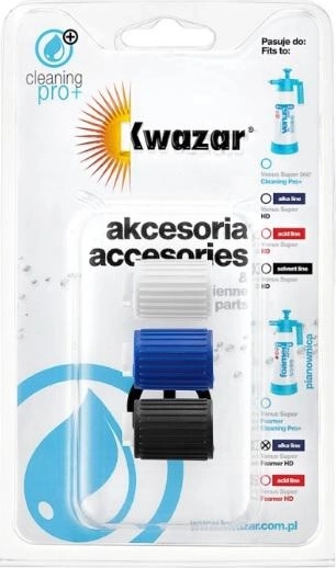 Zestaw spieniających dysz VENUS HD ALKA LINE, 3 szt.