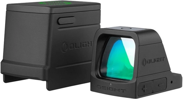 Olight Osight GN zielony kolimator z ładowanym pokrywą