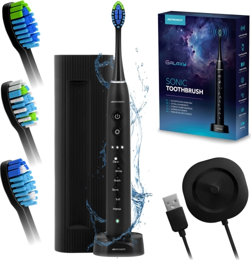 Szczoteczka soniczna Berdsen Galaxy czarna