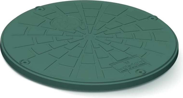 Pokrywa RUC400 UNGROUND COVER do zbiornika podziemnego, zieleń leśna