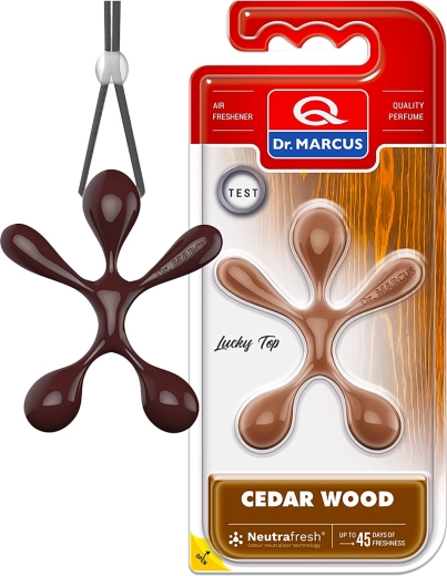 Dr. Marcus Lucky Top odświeżacz powietrza do samochodu Cedar Wood