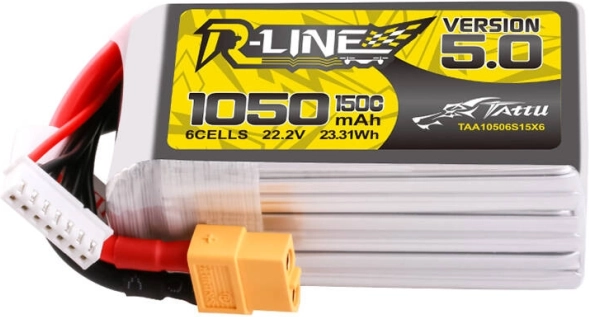 Akumulator LiPo Tattu R-Line 1050mAh 22,2V 150C