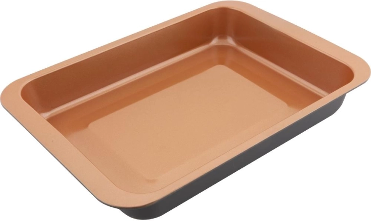 Miedziana forma do pieczenia Lamart 42 × 29 × 5 cm