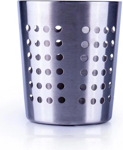 Sztaplowany stalowy uchwyt na sztućce 11,5 × 13,5 cm