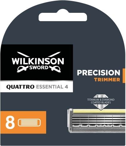 Wilkinson Quattro Essentials 4 wymienne ostrza 8 szt.