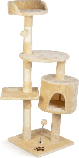 Drapak dla kotów z legowiskiem 116 cm
