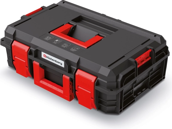 Skrzynia na narzędzia X‑BLOCK PRO, 546 × 380 × 194 mm, czarna