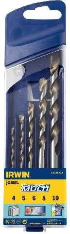 Zestaw wierteł budowlanych IRWIN Cordless 4–10 mm, 5 szt.