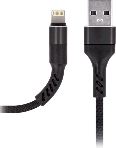 Maxlife kabel ładujący Lightning 2 A, 1 m, czarny
