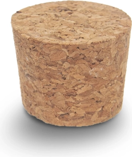 Stożkowy korek z naturalnego korka 3,7/3,3 × 3 cm, 5 szt.