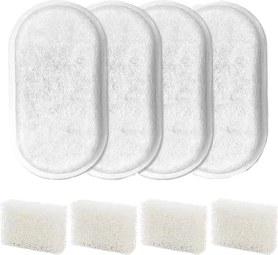 Wymienne filtry do fontanny ROJECO 2 l – zestaw 4 szt.