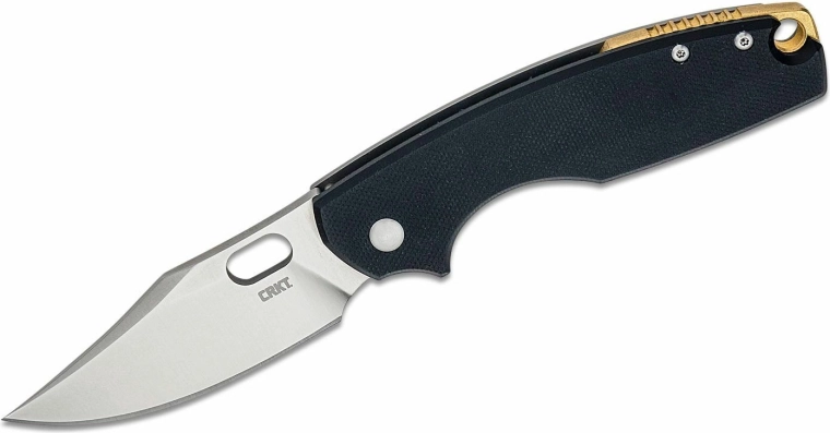 CRKT Pilar IV Black nóż składany 7,9 cm, czarny, G10