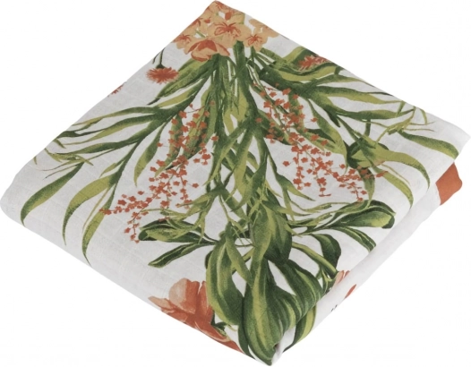 Tommy Lise Bambusowa muślinowa kołdra Scarlet Dreams 106x106 cm