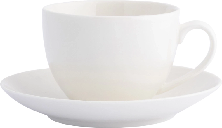 Altom design Bella porcelanowa filiżanka ze spodkiem 270 ml