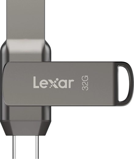 Lexar JumpDrive Dual Drive D400 USB 3.1 32 GB (USB-C + USB-A) - 1 szt.