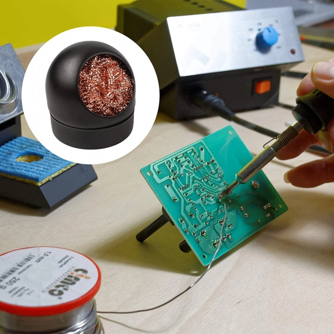 Czyścik druciany do grotów lutowniczych