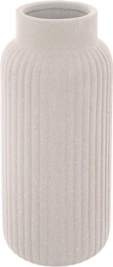 Porcelanowy wazon kremowy 24,5 cm