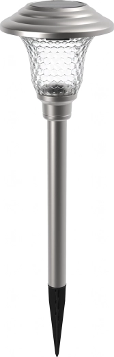 Zestaw solarnych ogrodowych lampek wbijanych 42 cm, 6 szt.