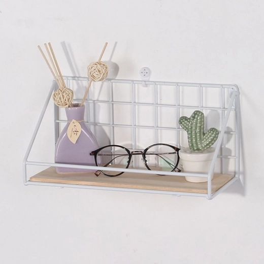 Półka ścienna LOFT 25 cm - biała