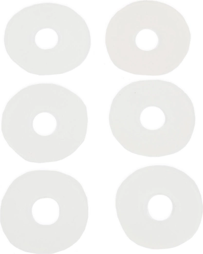 Płaskie uszczelnienie silikonowe 26 × 9,7 × 2 mm, 6 szt.