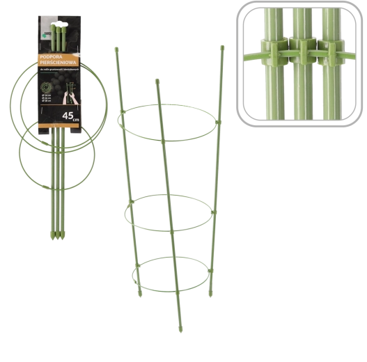 Okrągła podpora do roślin 45 cm