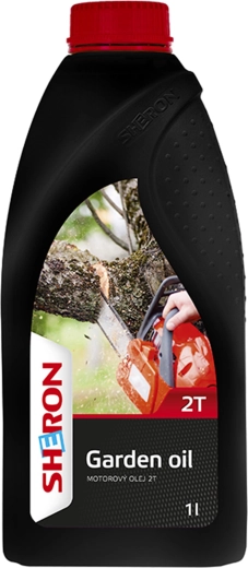 Dwuskładnikowy olej do sprzętu ogrodowego 2T 1 l SHERON